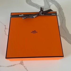 Hermes Gift Box and Ribbon